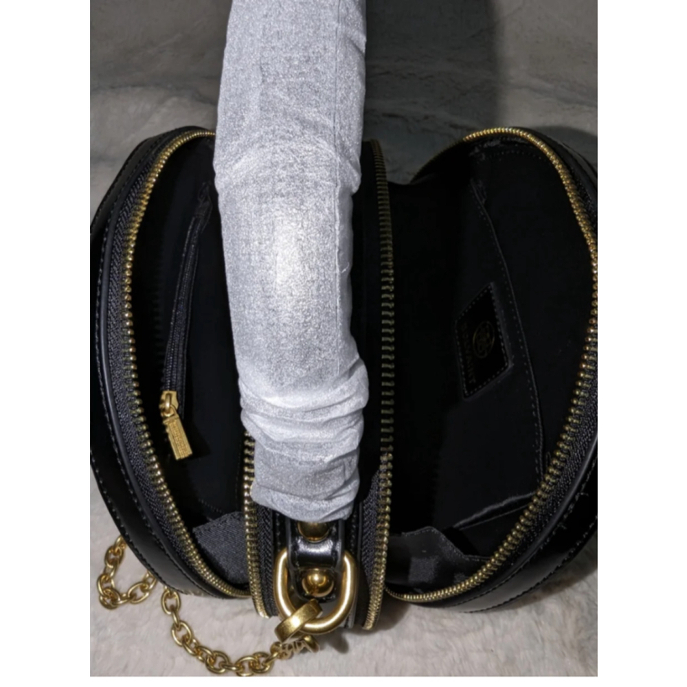 Bolvaint Small Black Purse Gold Chain Strap Shoulder Bag Kentucky Derby Style - Picture 8 of 12